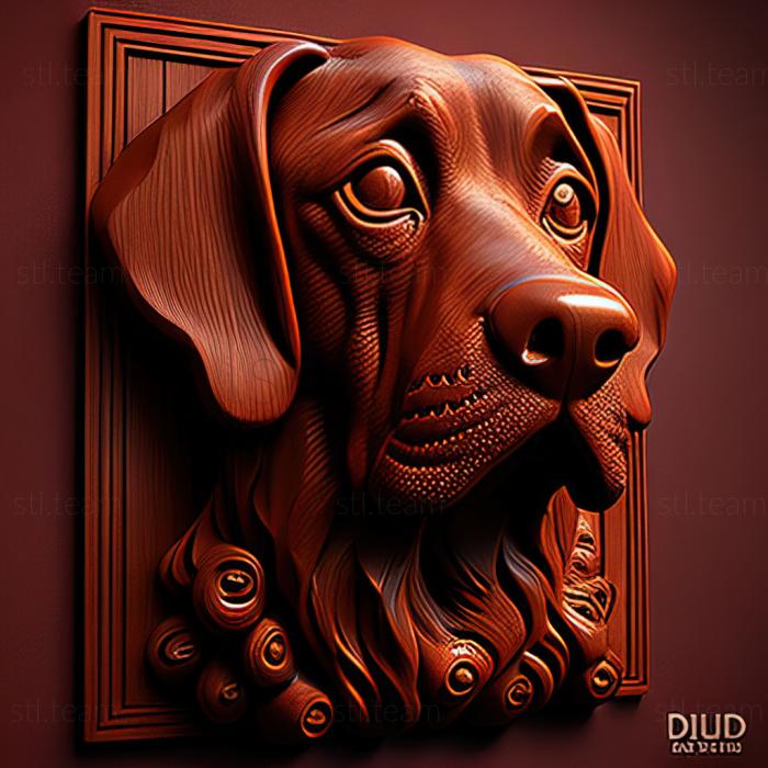 3D модель Сент-Клиффорд из Big Red Dog Clifford (STL)